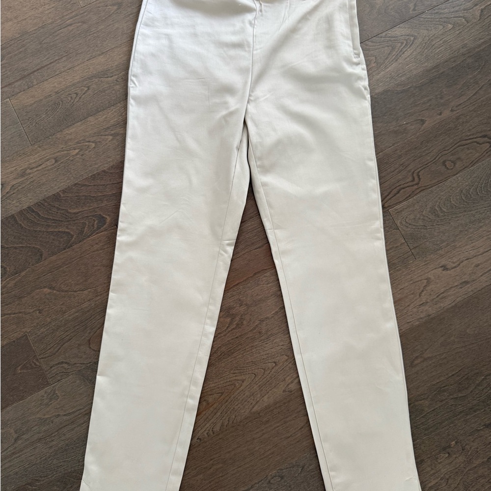 H&M Cream Straight Leg Pants